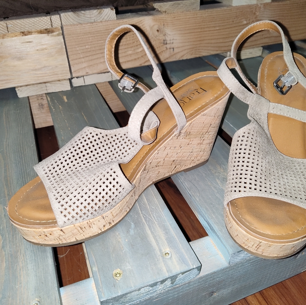 Franco Sarto wedge heels